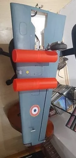 Rocket launcher Pod with Wing Pylon 3D model