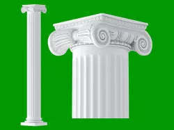Roman Ionic 3D model