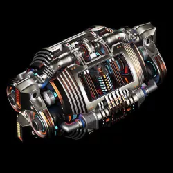 Sci Fi Generator Kitbash Element 3D model