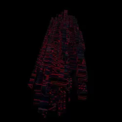 Sci fi Skyscrapers 4 3D model