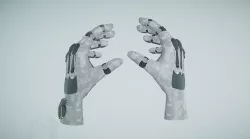 Sci Fi VR Hand Low-poly 3D model