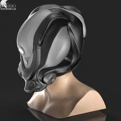 SCIFI HELMET 03 3D model
