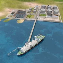 Seaport 3D model