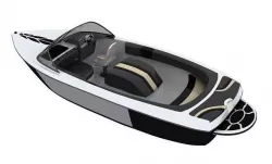small canoe 3D model  3D model
