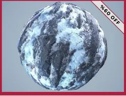 Snow Ice Seamless PBR Texture Pack Texture  Texture