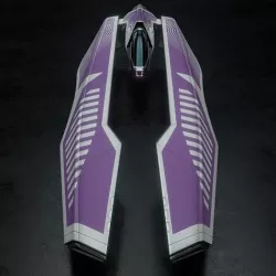 Spaceship racer WipeOut Qirex style 3D model