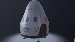 Spacex crew Dragon 2 Low-poly 3D model
