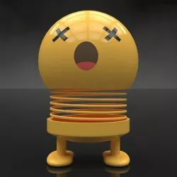 Spring emoji-15 3D model
