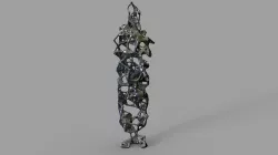 Statue 3D model