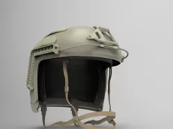 Tactical High Cut Military Helmet  3D model