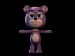 teddy bear 3D model