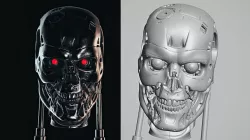 Terminator T-800 Endoskull Scan 3D model