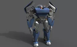 TRANSFORMERS  BREAKDOWN Low-poly 3D model