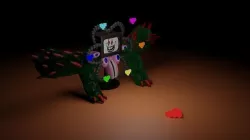 Undertale Omega Flowey 3D Model 3D model