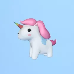 Unicorn 3D model