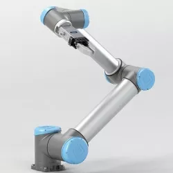 UR10 with SCHUNK End-Of Arm Modular System Electric Grippers 3D model