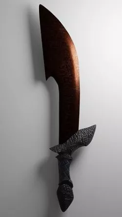 Viking Sword  Low-poly 3D model