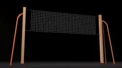 Volleyball net 3D model