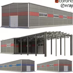 warehouse 3D model