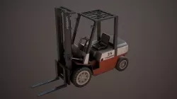 Warehouse Loader for Games Low-poly 3D model