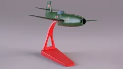 Yakovlev Yak 23 Flora plastic toy version 3D model