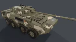 ZTL 11  old Low-poly 3D model