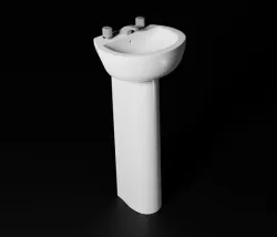 3D Bathroom Sink 3D model