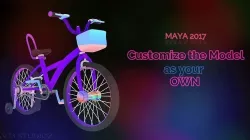 3D KIDS CYCLE 3D model