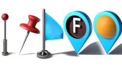3D Map Markers 3D model