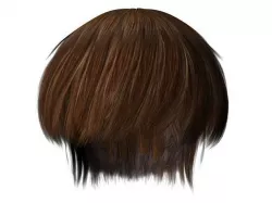 3D Short Hair  Boy  3D model