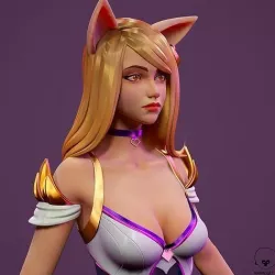 Ahri Zbrush Sculpt 3D model