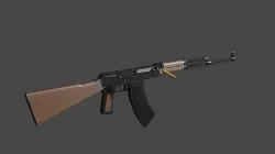 AK47 Gun 3D model