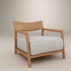 Amber Lounge Chair 3D model