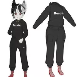 Anime Bench Outfit NPR Low-poly 3D model