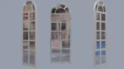 Arch window  3D model