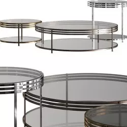 Arketipo Ula Coffee Table Set 3D model
