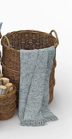 basket 3D model