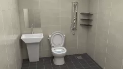 Bathroom 3D model 3D model