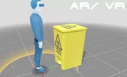 Bio Waste Bin Low-poly 3D model