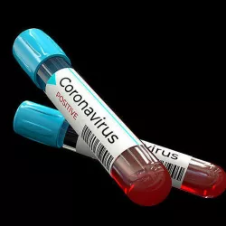 Blood Test Tubes Coronavirus  Cinema 4D and Element 3d 3D model
