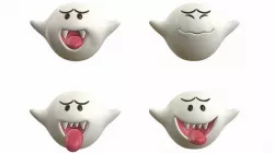 Boos Ghosts Super Mario Bros Low-poly 3D model