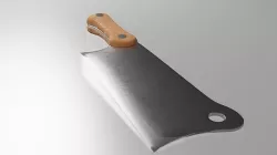 Butcher Knife Model PBR Low-poly 3D model