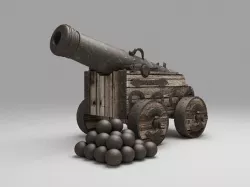 cannon 3D Models 3D model