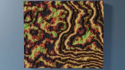 Canvas Art Abstract 3D model