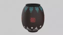 Clay Pot  3D model