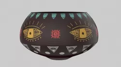 Clay Pot Eye 3D model