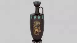 Clay Pot Face 3D model
