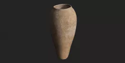 Clay Vase C Low-poly 3D model