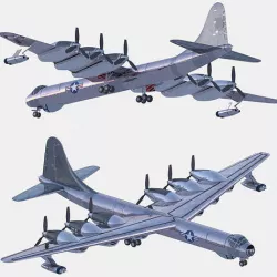 Convair B-36 Peacemaker 3D model