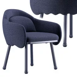 Corolla chair 270 3D model